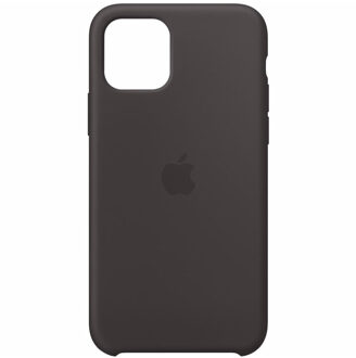 Apple Silicone case voor iPhone 11 Pro Telefoonhoesje Zwart