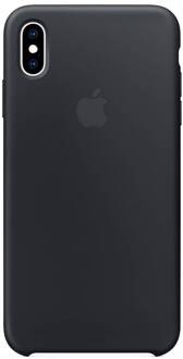 Apple Silicone case voor iPhone XS Max Telefoonhoesje Zwart