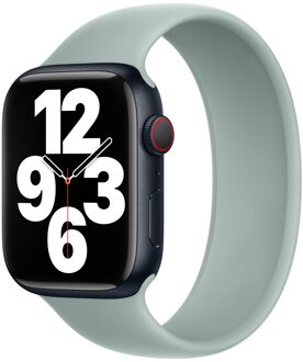 Apple Siliconen solobandje voor de Apple Watch | 38/40/41/42 mm - Maat 4 - Succulent Groen - 42 mm