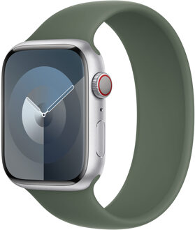 Apple Siliconen solobandje voor de Apple Watch | 38/40/41/42 mm - Maat 9 - Cypress Groen - 42 mm