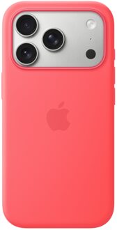Apple Siliconenhoesje met MagSafe voor de Apple iPhone 17 Pro - Bright Guava Roze