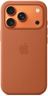 Apple Siliconenhoesje met MagSafe voor de Apple iPhone 17 Pro - Terracotta Oranje