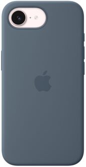 Apple Siliconenhoesje met MagSafe voor de Apple iPhone 17e - Anchor Blue Blauw