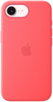 Apple Siliconenhoesje met MagSafe voor de Apple iPhone 17e - Bright Guava Roze