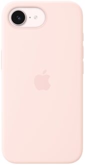 Apple Siliconenhoesje met MagSafe voor de Apple iPhone 17e - Soft Pink Roze
