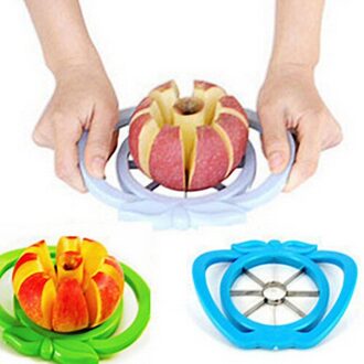 Apple Slicer Corer Cutter Comfort Handvat voor Keuken Apple Dunschiller Verdeelt Appel In 8 Uniform Plakjes Peer Fruit Divider Tool