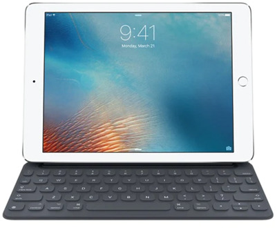 Apple Smart Keyboard iPad Pro 9.7 inch 2015 QWERTY Grijs (Space Gray)
