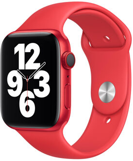 Apple Sport Band Apple Watch 42mm / 44mm / 45mm / 49mm (PRODUCT) Red 5th Gen Rood