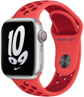 Apple Sport Band voor de Apple Watch | 38/40/41/42 mm - Bright Crimson / Gym Red Rood - 42 mm