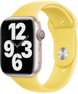 Apple Sport Band voor de Apple Watch | 38/40/41/42 mm - Lemon Zest Geel - 42 mm