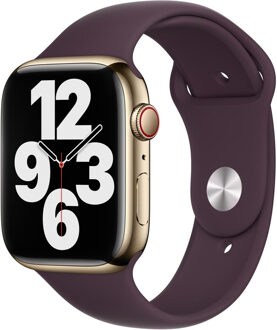 Apple Sport Band voor de Apple Watch | 38/40/41/42 mm - Maat S/M - Elderberry Paars - 42 mm