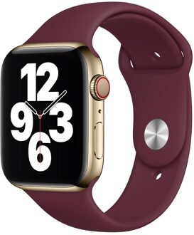 Apple Sport Band voor de Apple Watch | 44/45/46/49 mm - Maat M/L - Plum Paars - 49 mm