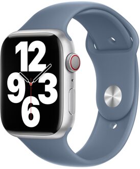 Apple Sport Band voor de Apple Watch | 44/45/46/49 mm - Maat M/L - Slate Blue Blauw - 49 mm