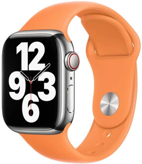 Apple Sport Band voor de Apple Watch | 44/45/46/49 mm - Marigold Oranje - 49 mm