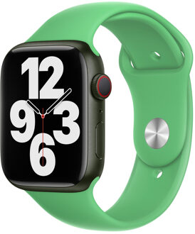 Apple Sport Band voor de Apple Watch Series 1-9 / SE - 38/40/41 mm - Bright Green Groen - 41 mm