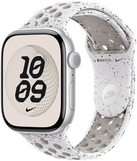 Apple Sport Band voor de Apple Watch Series 1 - 9 / SE (38/40/41 mm) - Maat M/L - Veiled Grey Grijs - 41 mm