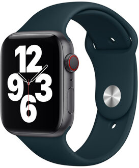 Apple Sport Band voor de Apple Watch Series 1-9 / SE / Ultra (2) - 42/44/45/49 mm - Mallard Green Donkergroen - 49 mm