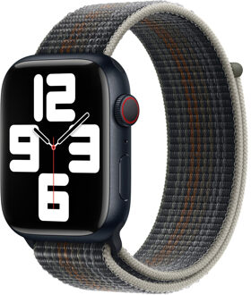 Apple Sport Loop Apple Watch 38mm / 40mm / 41mm Midnight Zwart