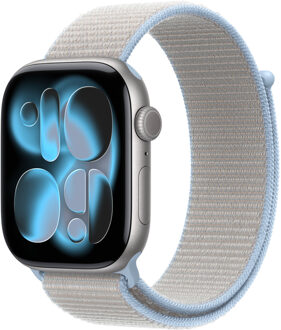 Apple Sport Loop band voor de Apple Watch | 44/45/46/49 mm - Blue Mist Lichtblauw - 49 mm