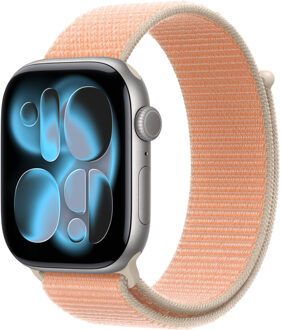 Apple Sport Loop band voor de Apple Watch | 44/45/46/49 mm - Cantaloupe Oranje - 49 mm
