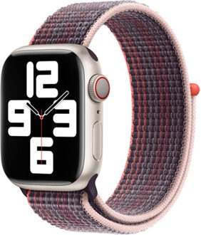 Apple Sport Loop band voor de Apple Watch | 44/45/46/49 mm - Elderberry Paars - 49 mm