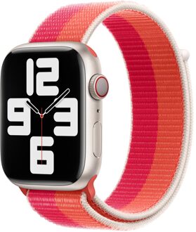 Apple Sport Loop band voor de Apple Watch | 44/45/46/49 mm - Nectarine / Peony Oranje - 49 mm