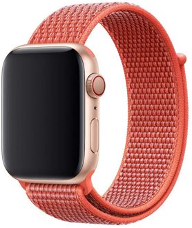 Apple Sport Loop band voor de Apple Watch | 44/45/46/49 mm - Nectarine / Peony Oranje - 49 mm