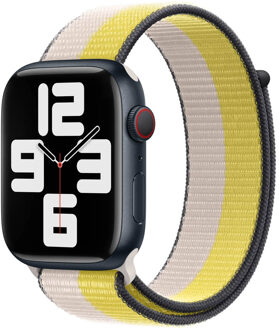 Apple Sport Loop band voor de Apple Watch | 44/45/46/49 mm - Oatmilk Meerkleurig - 49 mm