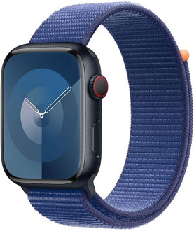 Apple Sport Loop band voor de Apple Watch | 44/45/46/49 mm - Ocean Blue Blauw - 49 mm
