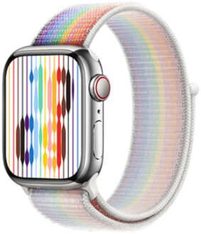 Apple Sport Loop Band voor de Apple Watch Series 1-9 / SE - 38/40/41 mm - Pride Edition Meerkleurig - 41 mm