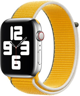 Apple Sport Loop Band voor de Apple Watch Series 1-9 / SE / Ultra (2) - 42/44/45/49 mm - Sunflower Geel - 49 mm