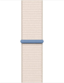 Apple Sport Loop Band voor de Apple Watch Series 1 t/m 9 / SE (38/40/41 mm) | Series 10 (42 mm) - Starlight Beige - 41 mm