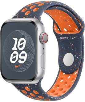 Apple Sportbandje van Nike - Blue Flame (45 mm) - M/L Armband