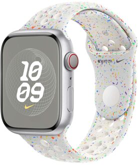 Apple Sportbandje van Nike - Platina (45 mm) - S/M Armband