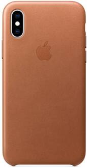 Apple telefoonhoesje iPhone XS Max Leather Case Saddle Brown