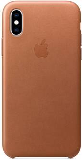 Apple telefoonhoesje iPhone XS Max Leather Case Saddle Brown