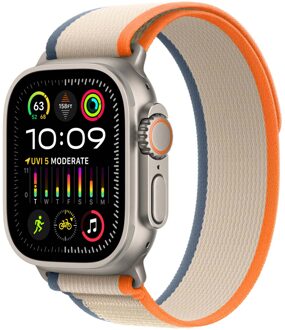 Apple Trail-bandje - Oranje/beige (49 mm) - S/M Armband