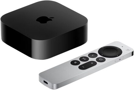 Apple TV 4K - 128GB - 3e generatie - Zwart - One size