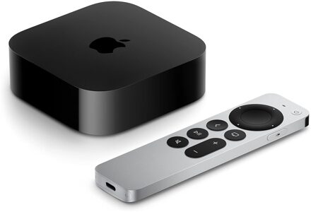 Apple TV 4K - 64GB - 3e generatie - Zwart - One size