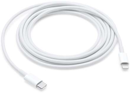 Apple USB-C-naar-Lightning-kabel (2 m) Telefonie accessoire Wit