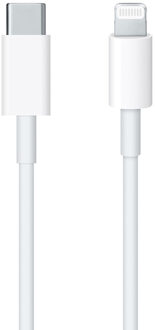 Apple USB-C naar Lightning kabel - Refurbished - 1 meter - Wit - 1m