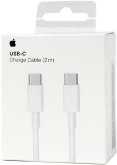 Apple USB-C naar USB-C kabel 2m Telefonie accessoire Wit