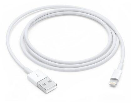 Apple USB naar Lightning (1m) Oplader Wit