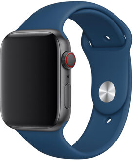 Apple Watch 40 mm Siliconen Horlogeband Sport Horizonblauw