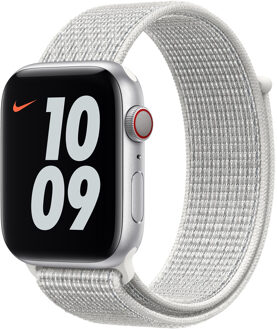 Apple Watch 40mm Nylon Sport Loop Nike Horlogeband Summit White