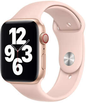 Apple Watch 42/44 mm Siliconen Horlogeband Sport Rozenkwarts