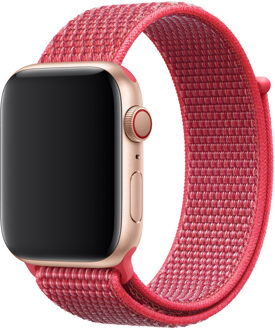 Apple Watch 44mm Nylon Sport Loop Horlogeband Hibiscus