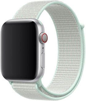 Apple Watch 44mm Nylon Sport Loop Nike Horlogeband Teal Tint