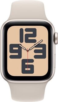 Apple Watch SE (2022) 4G 40mm Starlight Aluminium Sportband M/L Smartwatch