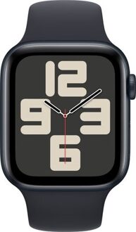 Apple Watch SE (2022) 4G 44mm Midnight Aluminium Sportband S/M Smartwatch